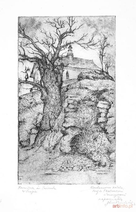 PIENIĄŻEK Jan | Kościółek w Tropiu, 1937
