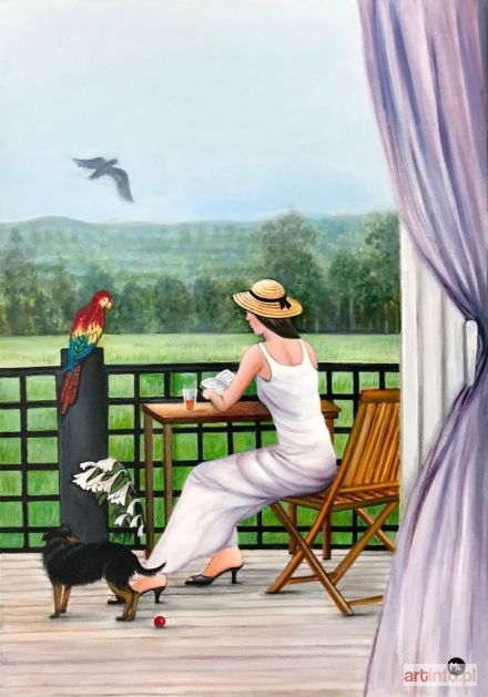 ZALEWSKA Magdalena | Na tarasie (2019)