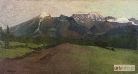 RZEGOCIŃSKI Witold | Tatry o zachodzie, przed 1912 r.