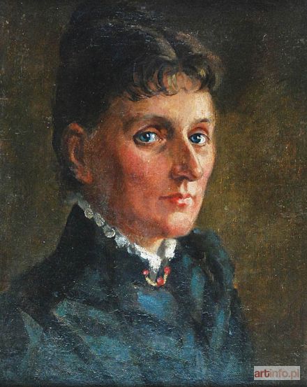 BOZNAŃSKA Olga | Portret kobiecy, ok. 1882