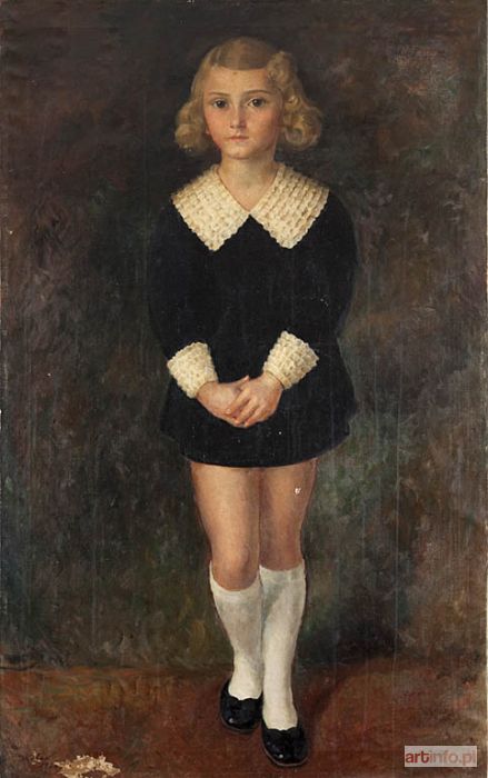 KOBER Jan | PORTRET DANUTKI SZCZERSKIEJ, 1934 R.