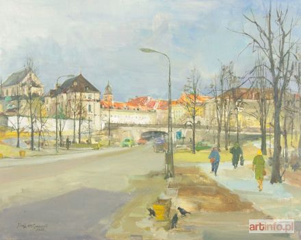 MŁYNARSKI Józef | Widok na trasę W-Z w Warszawie, 1976 r.