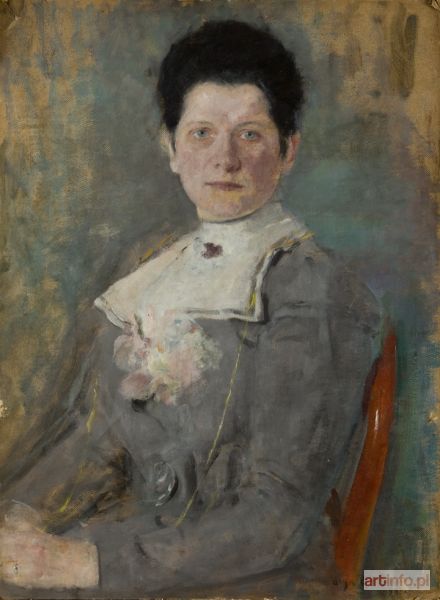 BOZNAŃSKA Olga | Portret Heleny z Mateckich Kurpiel - Łękawskiej, 1900 r.