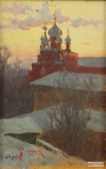 SAWICZEWSKI Stanisław | Widok z Moskwy, 1917 r.