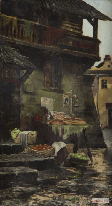 WAWRZENIECKI Marian Michał | Handlarka, 1887 r.