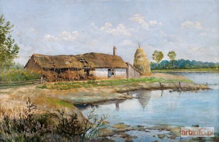 WĄSOWICZ Rafał | ZAGRODA NAD STAWEM, 1907