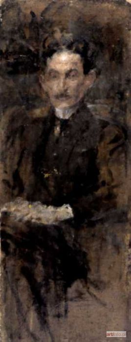 BOZNAŃSKA Olga | Portret mężczyzny, po 1920