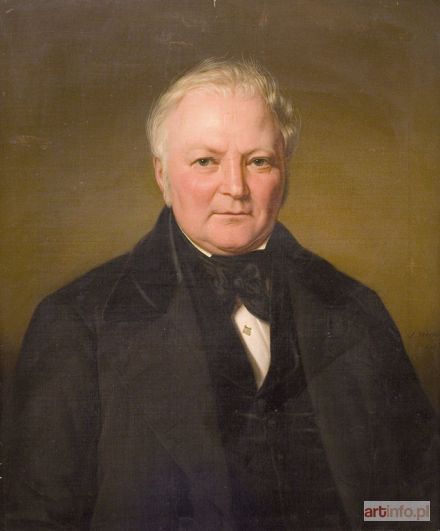 VERREYT Jacob Johann | PORTRET MĘŻCZYZNY, 1846