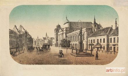 CEGLIŃSKI Jan | Warszawa. Krakowskie Przedmieście, 1856-59,