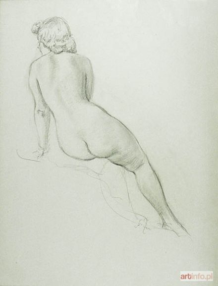 ŻURAWSKI Stanisław | Akt tyłem