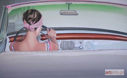 ŚLUSARCZYK Marzena | Pink car, 2015