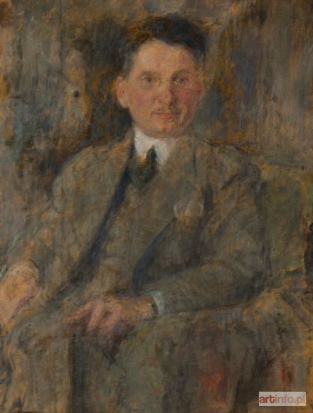 BOZNAŃSKA Olga | Portret mężczyzny – Stanisław Burtan (1885-1940), po 1920 r.