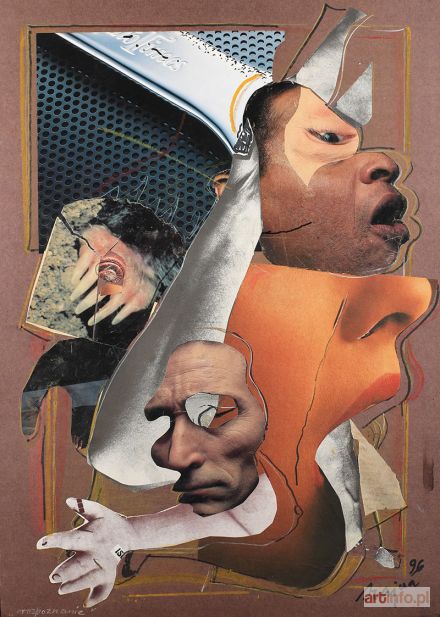 SZAJNA Józef | Collage- Rozpoznanie, 1996 r.