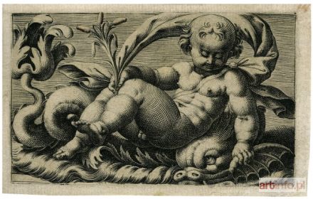 MAGLIOLI Giovanni Andrea | Putto i delfin, ok. 1650