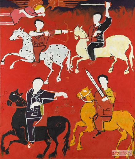 PAWLAK Włodzimierz | Czy śpię, czy czuwam, ciągle słyszę trąby sądu ostatecznego, 1986 r.