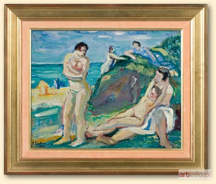 EPSTEIN Henryk (Chaim) | NA PLAŻY, 1930