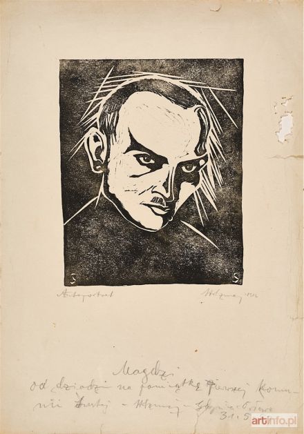 SZMAJ Stefan | Autoportret, 1916