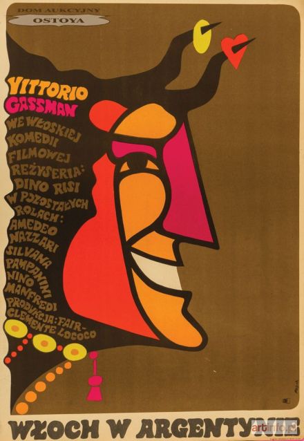 FLISAK Jerzy | Plakat do filmu WŁOCH W ARGENTYNIE, 1969