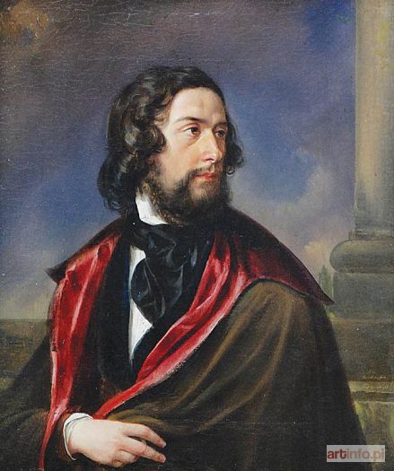 GŁOWACKI Jan Nepomucen | Portret mężczyzny, 1842