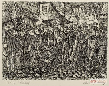 GOLDBERG Chaim | ŻYDOWSKIE WESELE, 1960