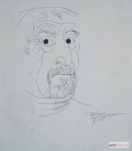 RÓZGA Leszek | Autoportret (1995)