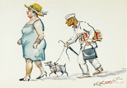 KOSSAK Karol | Rysunek satyryczny