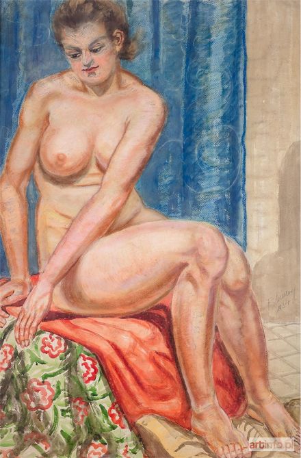 WILKOSZ Roman | Akt siedzący, 1934 r.