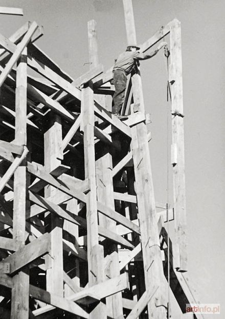 SEMPOLIŃSKI Leonard | Untitled (The rebuilding of the Old Town in Warsaw)