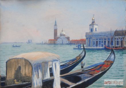 JAXA-MAŁACHOWSKI Soter | Wenecja. Dogana i San Giorgio Maggiore, 1928