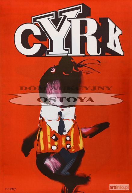 ŚWIERZY Waldemar | Plakat CYRK, 1973