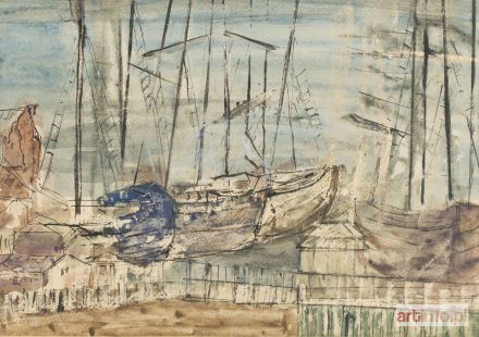 ŚWIDERSKA Bernarda | Łodzie III, lata 60. XX w.