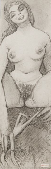 ŻECHOWSKI Stefan | Erotyk, 1957
