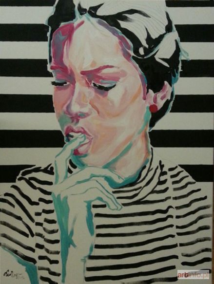 ŚMIGIELSKA Katarzyna | Czerwony kolczyk, 2015 r.