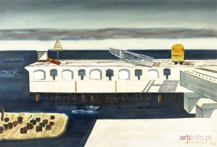 KAŁĘDKIEWICZ Zdzisław | Port Północny - pirs II, 1973 r.