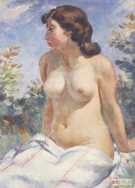 ŻURAWSKI Stanisław | Modelka. Półakt