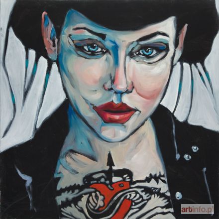 ŚMIGIELSKA Katarzyna | Dziewczyna z tatuażem, 2015 r.
