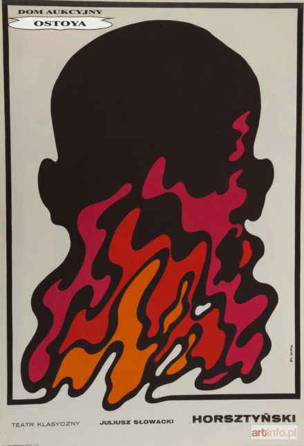 ŚWIERZY Waldemar | Plakat JULIUSZ SŁOWACKI, HORSZTYŃSKI, 1968