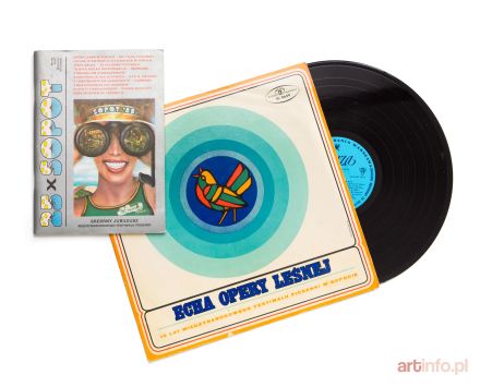 Pamiątki z jubileuszowych Międzynarodowych Festiwali Piosenki w Sopocie