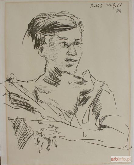 KOKOSCHKA Oskar | Ruth 5 (1961)