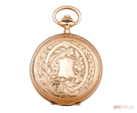 Zegarek kieszonkowy, trzykopertowy, Szwajcaria, l. 1893–1934