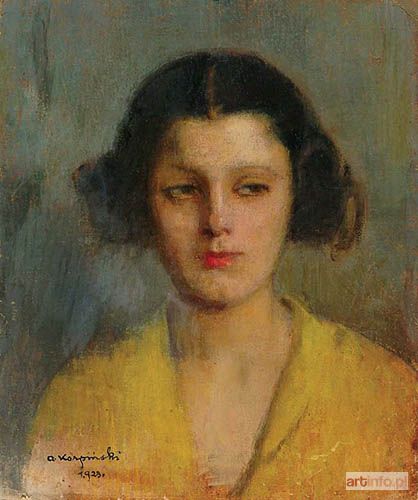 KARPIŃSKI Alfons | PORTRET HANNY RUDZKIEJ CYBISOWEJ, 1923