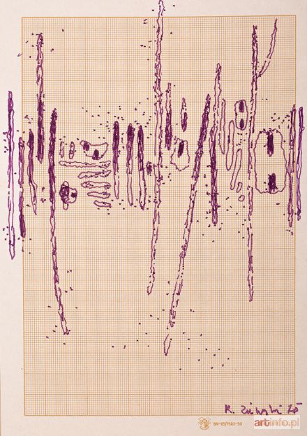 ZIEMSKI Rajmund | Kompozycja abstrakcyjna, 1975 r.