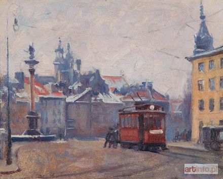 RUPNIEWSKI Jerzy | PLAC ZAMKOWY W WARSZAWIE, 1929