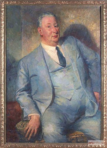 MICHALAK Antoni | PORTRET PROF. JAKUBA PARNASA, 1933