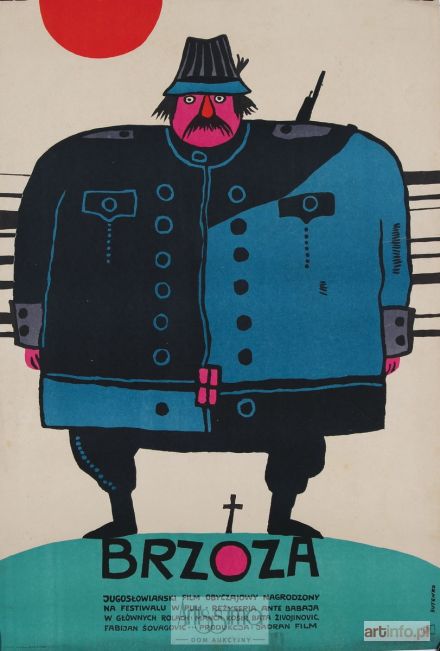 BUTENKO Bohdan | Plakat filmowy Brzoza, 1968