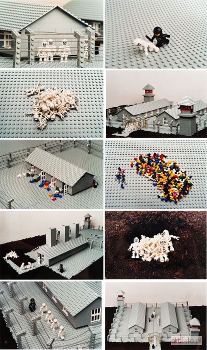 LIBERA Zbigniew | Lego. Obóz koncentracyjny, zestaw 11 fotografii, 1996