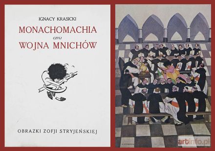 STRYJEŃSKA Zofia | Ignacy Krasicki, Monachomachia wojna mnichów.