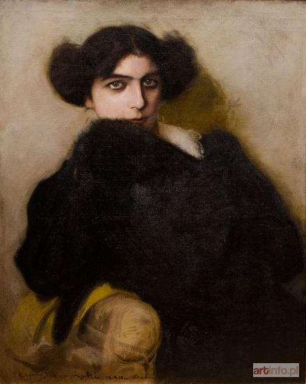 KARPIŃSKI Alfons | Portret Panny Jadwigi Turowicz, 1910 r.