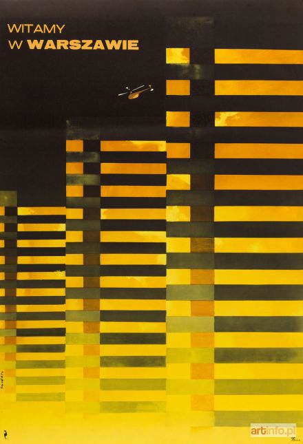 ŚWIERZY Waldemar | Plakat Witamy w Warszawie, 1969 r.