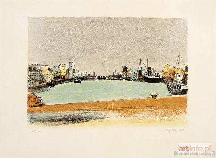 HAYDEN Henryk | Port w Cherbourgu, 1948